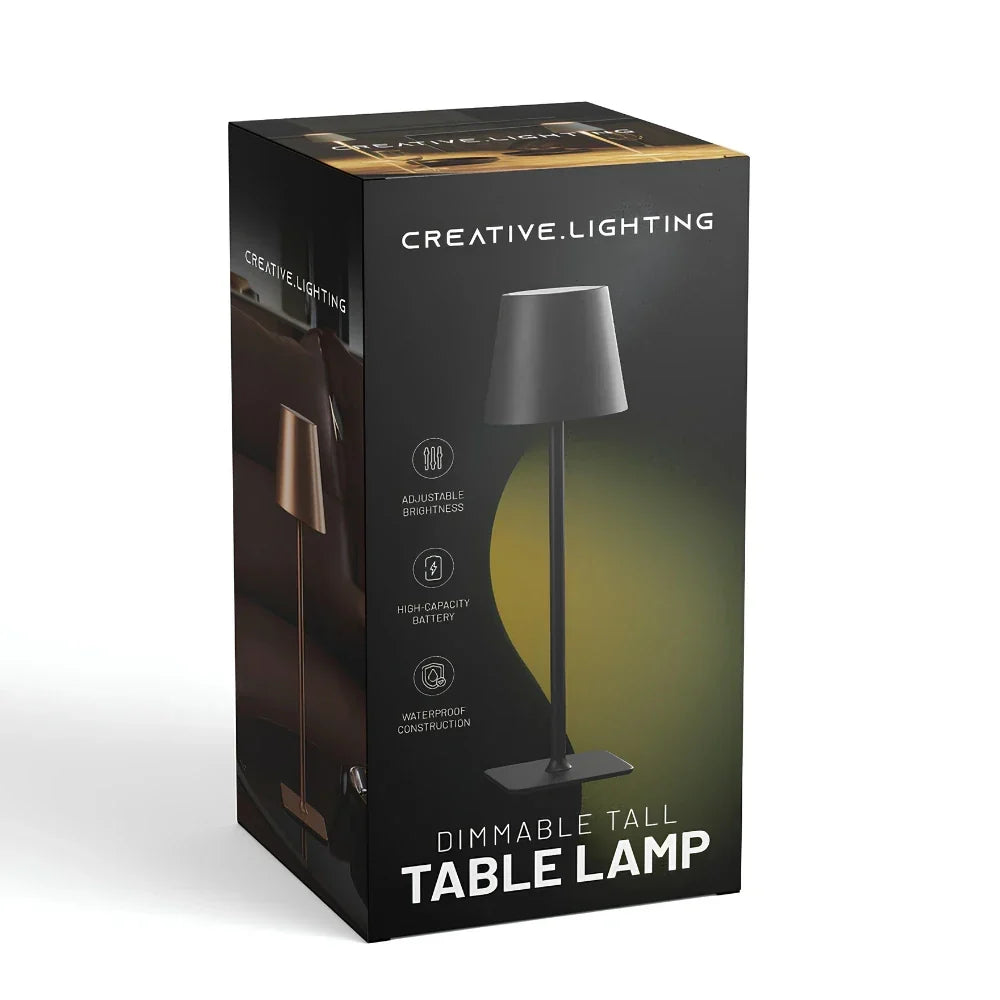 Lio – Dimmbare Akku-Tischlampe für Innen und Außen