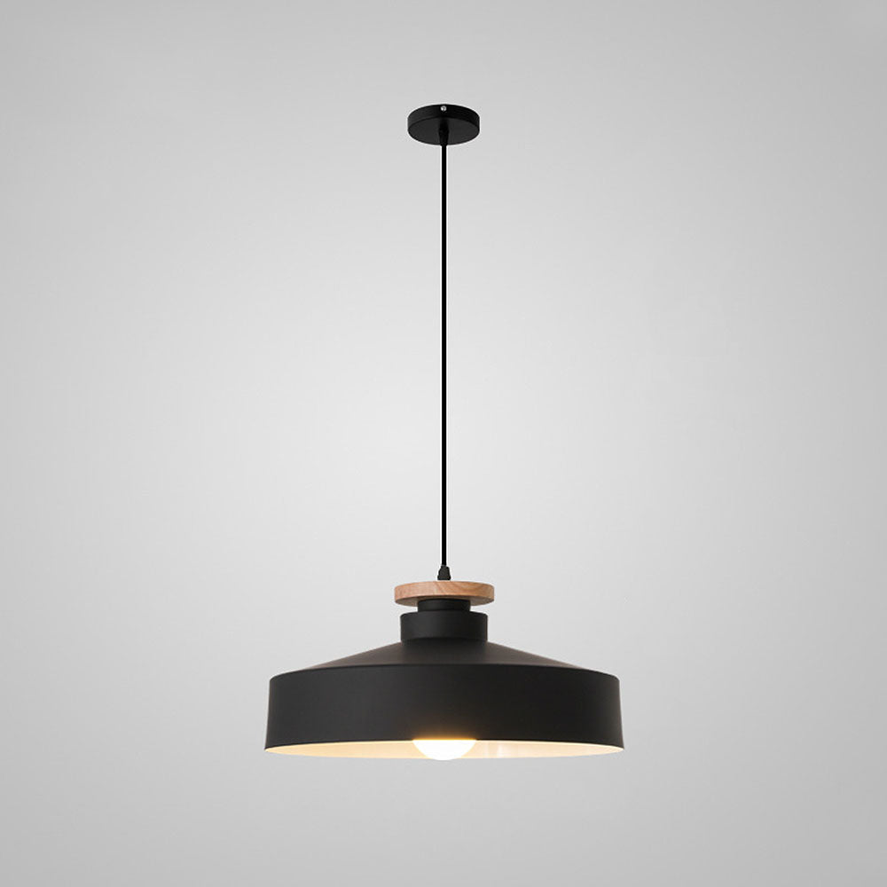 Skandinavische Holz-Pendelleuchte – Modern und Warm