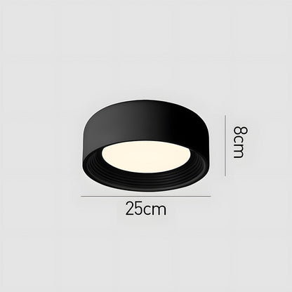 Moderne runde LED-Deckenleuchte – 25/40/50 cm mit weichem Acryl-Diffusor