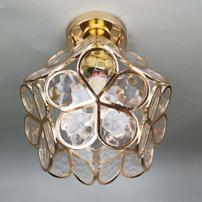 Flora – Auffällige Blumen-Deckenleuchte mit elegantem Design