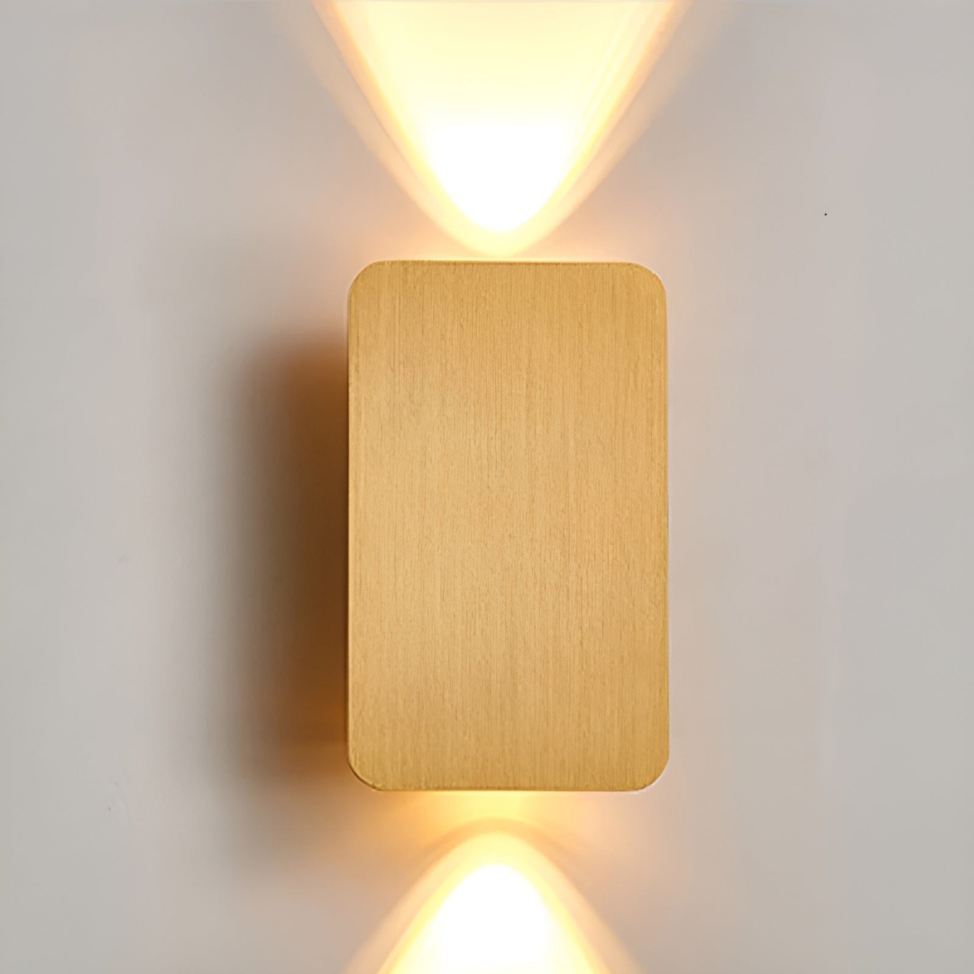 Minimalistische LED-Wandlampe für moderne Atmosphäre