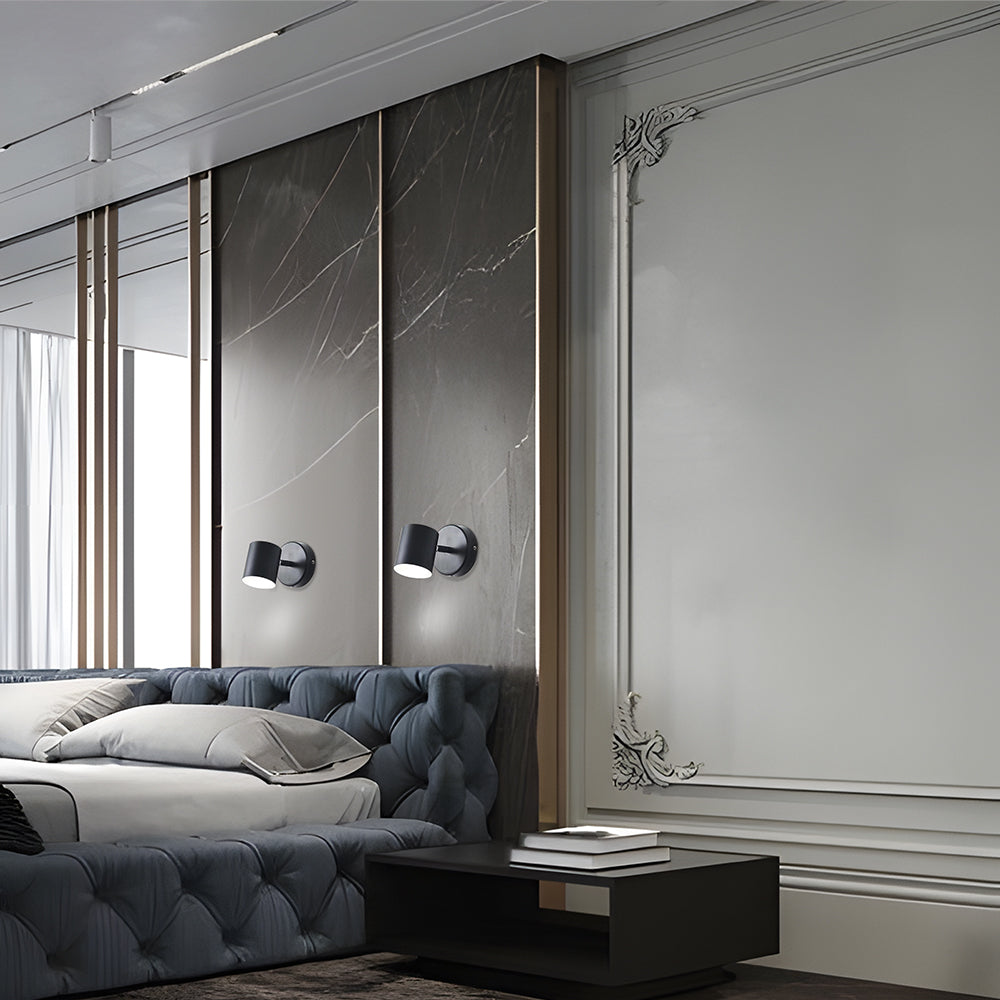 Skära – Minimalistische Wandleuchte mit integrierter LED und goldenem Finish