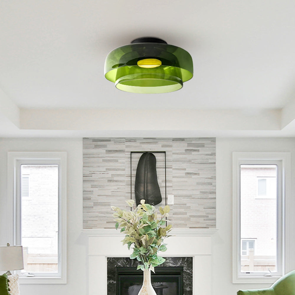 Moderne Design-Deckenleuchte aus Glas – stilvoller Akzent für jedes Interieur
