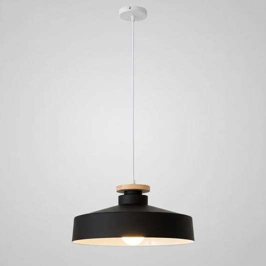 Skandinavische Holz-Pendelleuchte – Modern und Warm