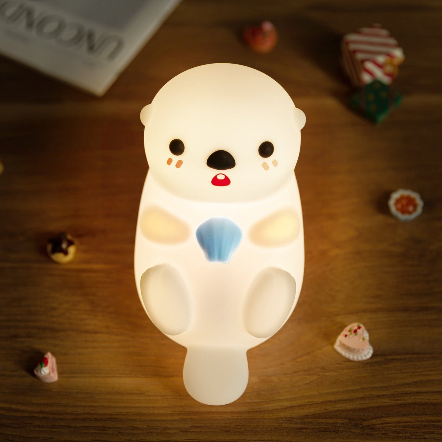Cheeky – LED-Nachtlicht Otter aus Silikon