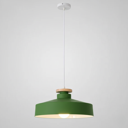 Skandinavische Holz-Pendelleuchte – Modern und Warm