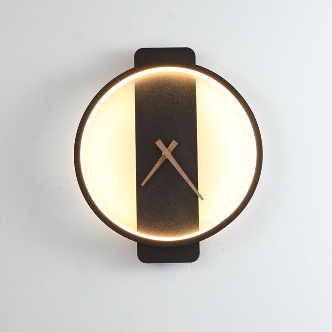 Moderne Wandleuchte – Acryl und Metall – Gold/Schwarz – LED 18W
