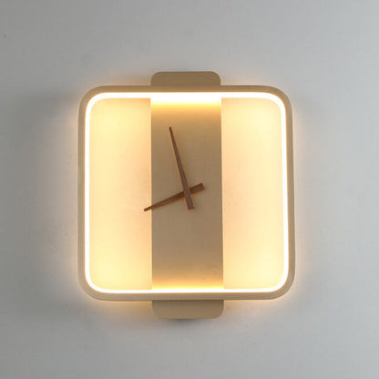 Moderne Wandleuchte – Acryl und Metall – Gold/Schwarz – LED 18W