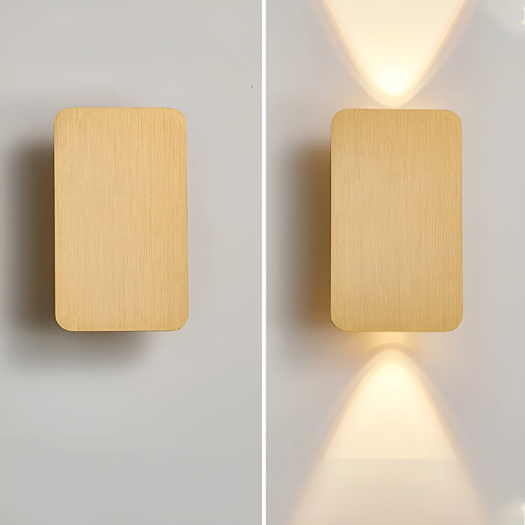 Minimalistische LED-Wandlampe für moderne Atmosphäre