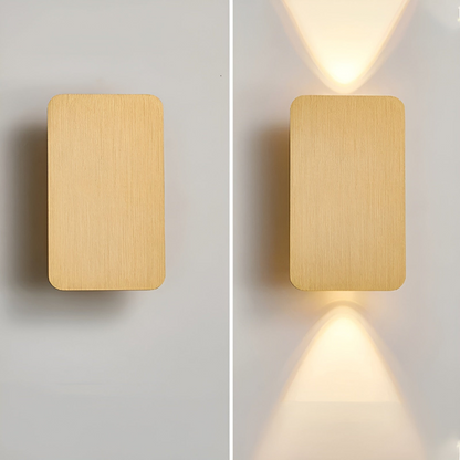 Minimalistische LED-Wandlampe für moderne Atmosphäre