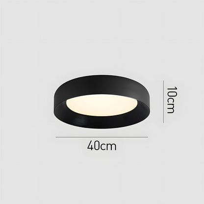 Moderne runde LED-Deckenleuchte – 25/40/50 cm mit weichem Acryl-Diffusor