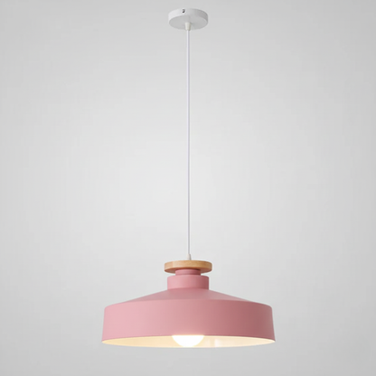 Skandinavische Holz-Pendelleuchte – Modern und Warm