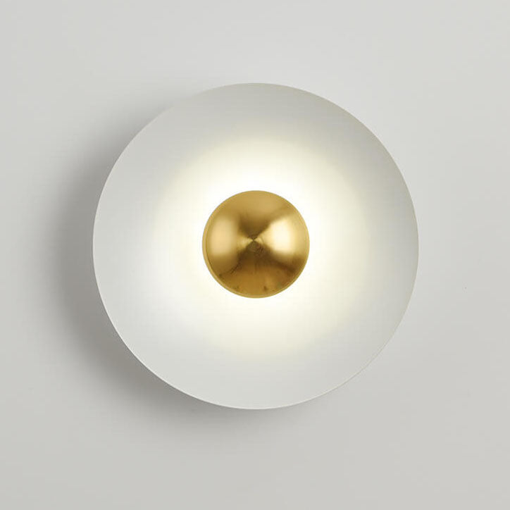 Moderne LED-Wandleuchte mit abstraktem Muster