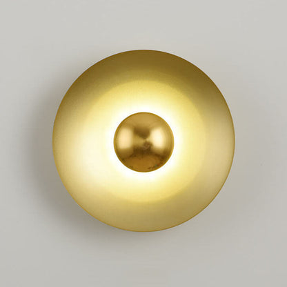 Moderne LED-Wandleuchte mit abstraktem Muster