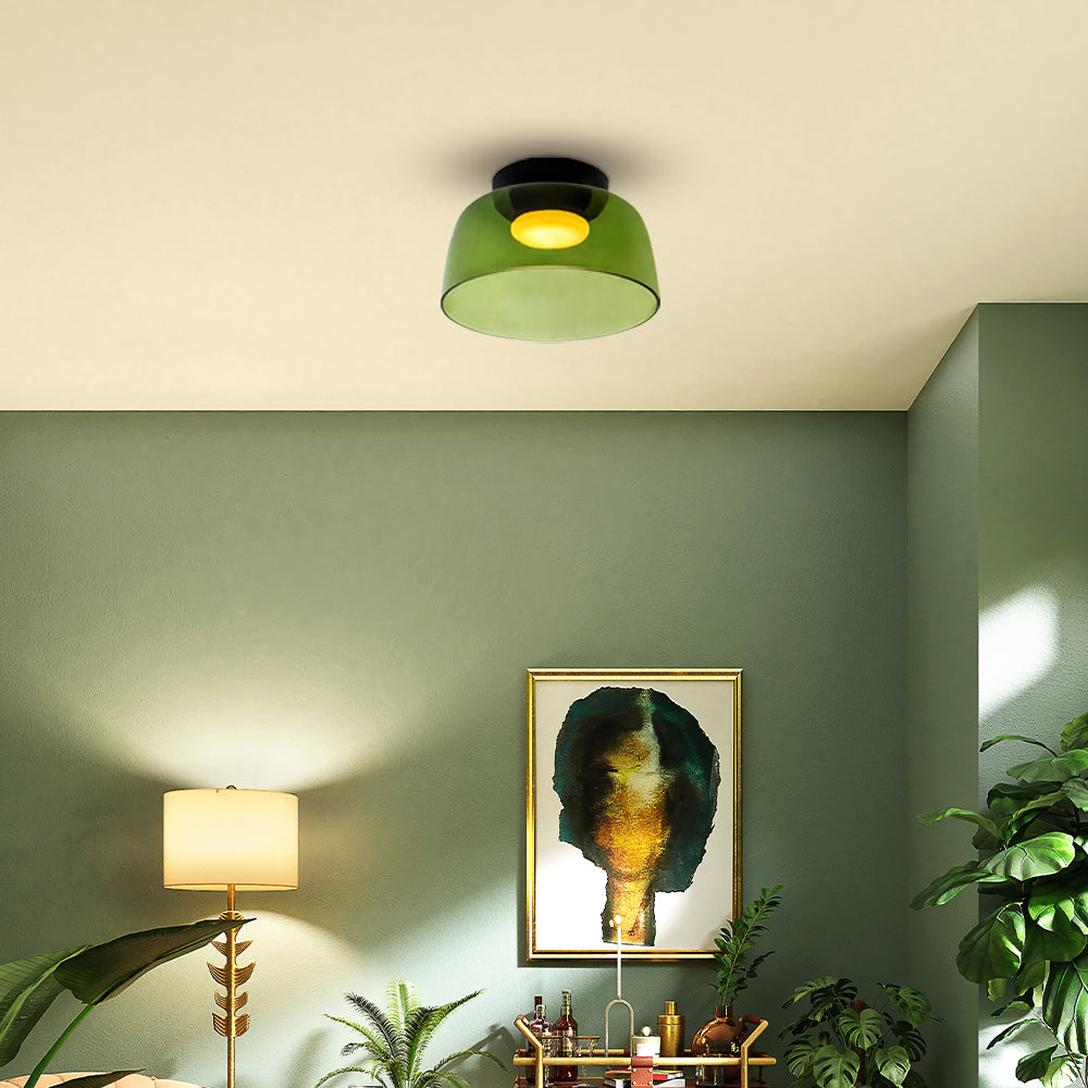 Moderne Design-Deckenleuchte aus Glas – stilvoller Akzent für jedes Interieur