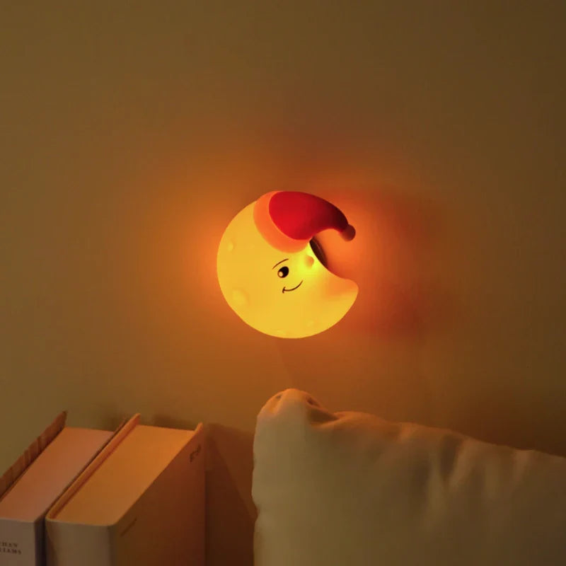 Süße Kinder-Nachtlichter – Stern, Mond und Wolke