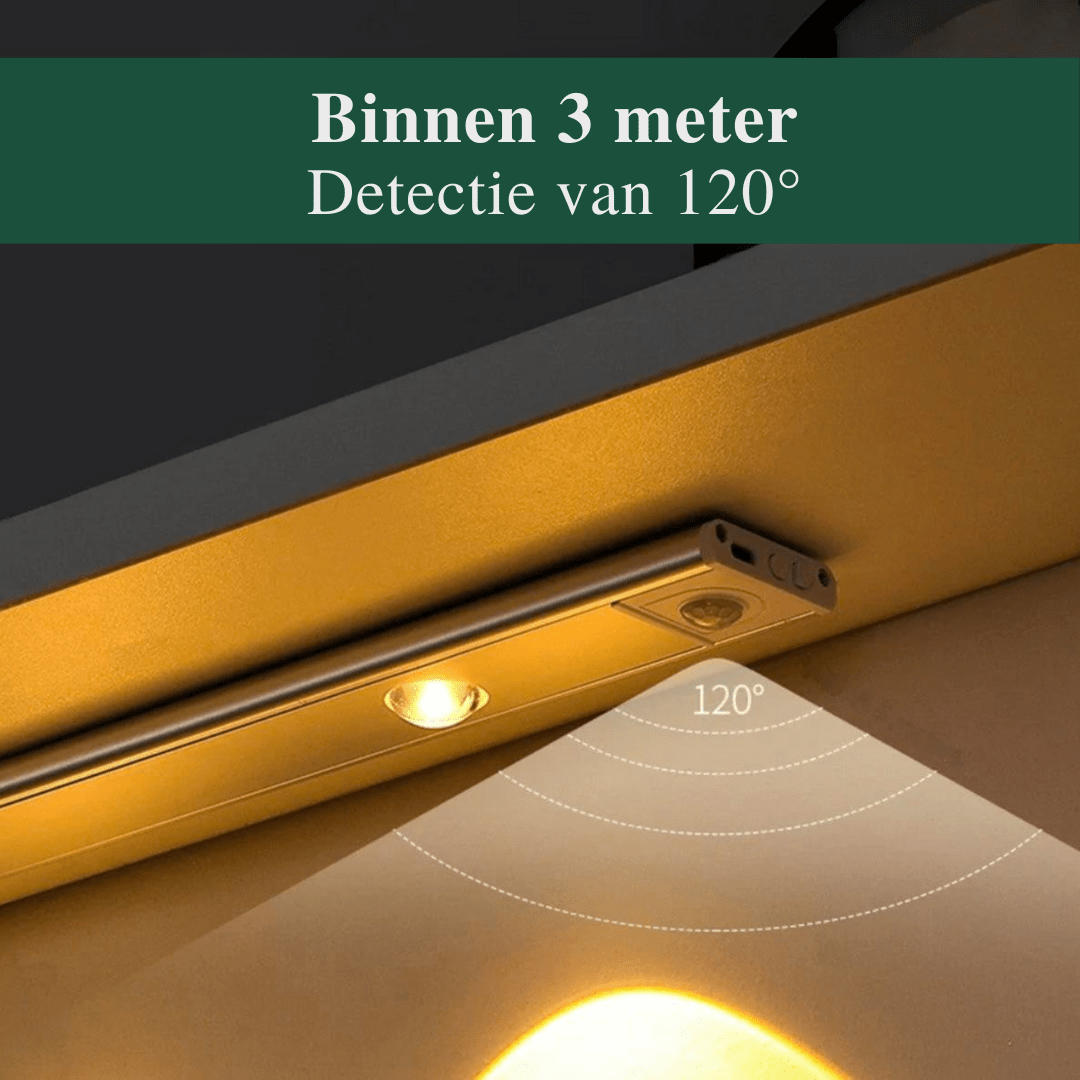 Intelligente kabellose LED-Lampe mit Bewegungssensor und Magnethalterung