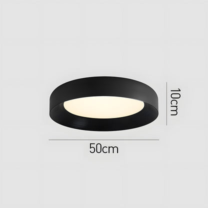 Moderne runde LED-Deckenleuchte – 25/40/50 cm mit weichem Acryl-Diffusor