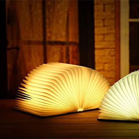 Booky – Elegante LED-Tischlampe im Buchdesign mit eingebautem Akku
