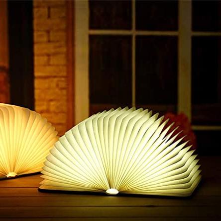 Booky – Elegante LED-Tischlampe im Buchdesign mit eingebautem Akku