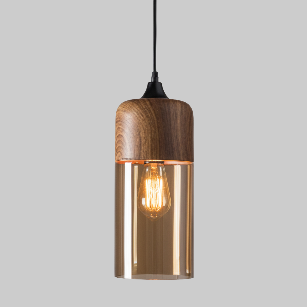 Holz-Pendelleuchte – Natürlich, Elegant und Stilvoll