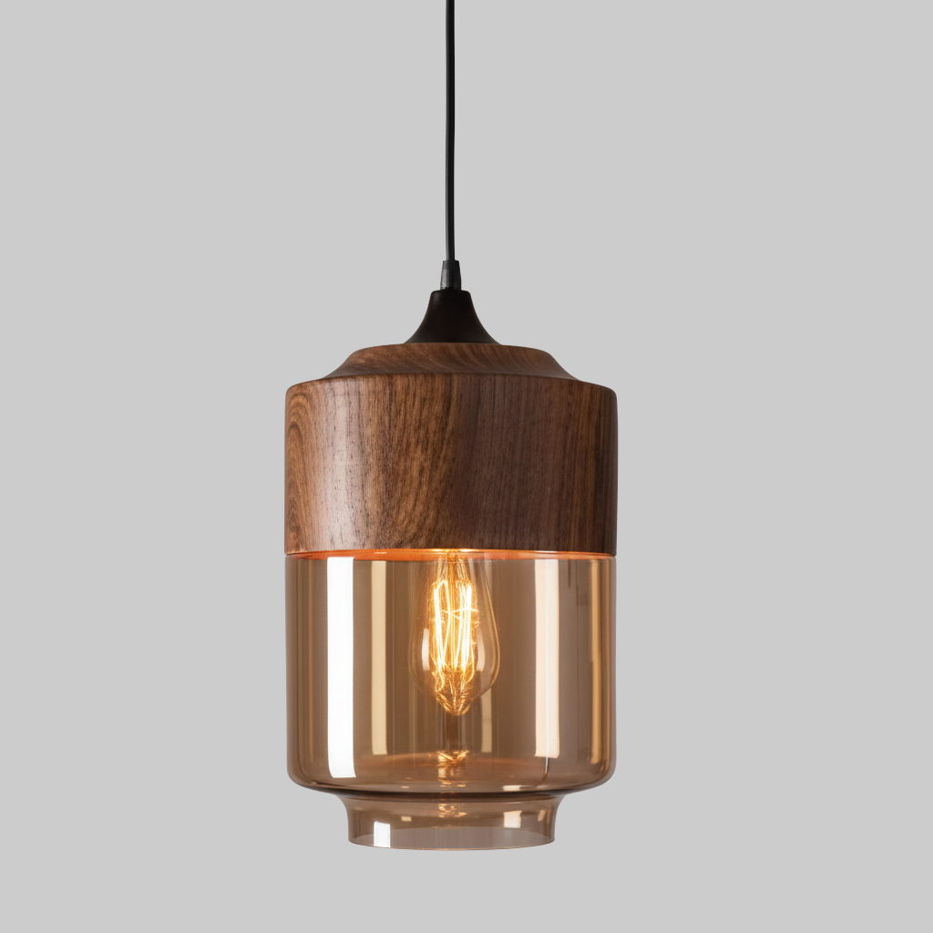 Holz-Pendelleuchte – Natürlich, Elegant und Stilvoll