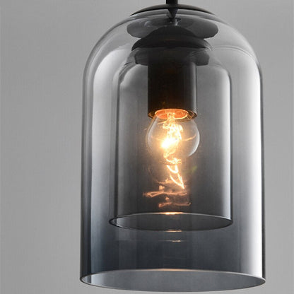 Nöro – Stilvolle skandinavische Glas-Pendelleuchte für Küche und Wohnzimmer