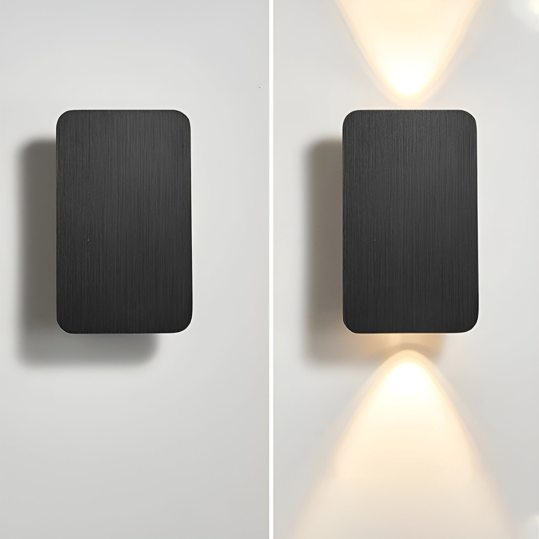 Minimalistische LED-Wandlampe für moderne Atmosphäre