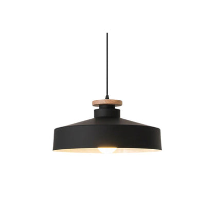 Skandinavische Holz-Pendelleuchte – Modern und Warm