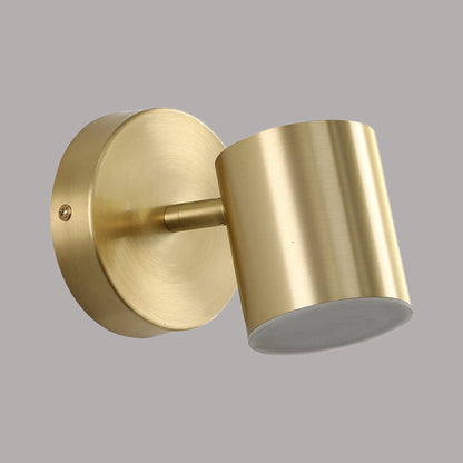 Skära – Minimalistische Wandleuchte mit integrierter LED und goldenem Finish