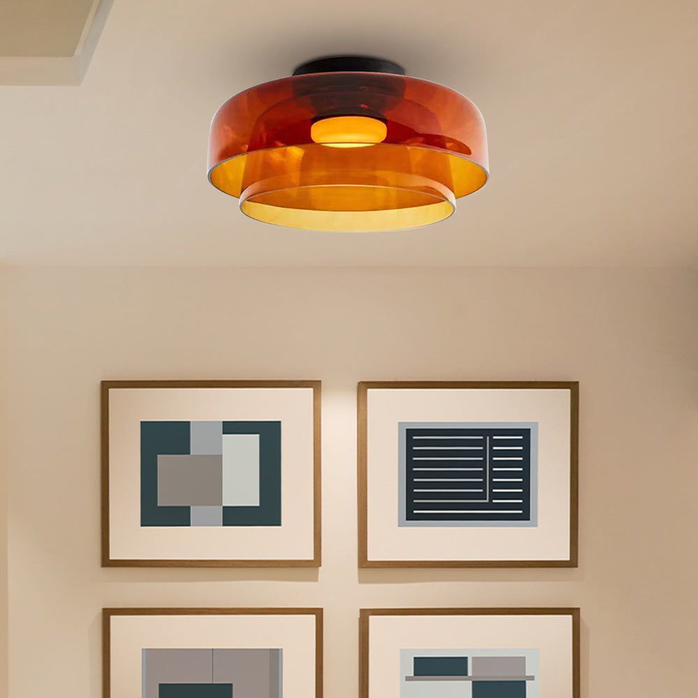 Moderne Design-Deckenleuchte aus Glas – stilvoller Akzent für jedes Interieur
