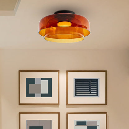 Moderne Design-Deckenleuchte aus Glas – stilvoller Akzent für jedes Interieur