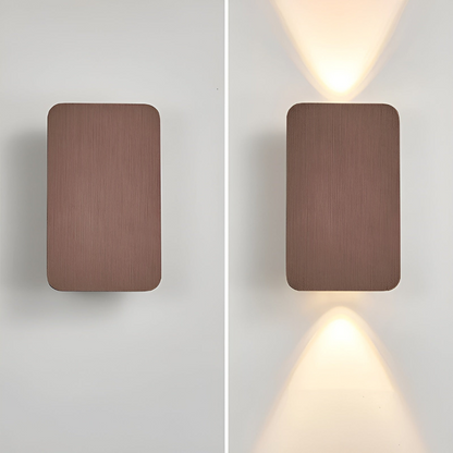 Minimalistische LED-Wandlampe für moderne Atmosphäre