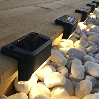 Sola – 4er-Set Solar-Außenleuchten mit automatischem Sensor und IP65-Wasserdichtigkeit