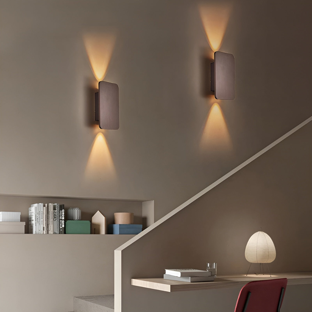 Minimalistische LED-Wandlampe für moderne Atmosphäre