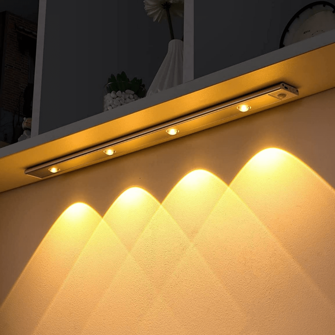 Intelligente kabellose LED-Lampe mit Bewegungssensor und Magnethalterung
