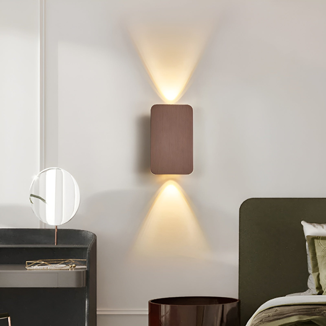 Minimalistische LED-Wandlampe für moderne Atmosphäre