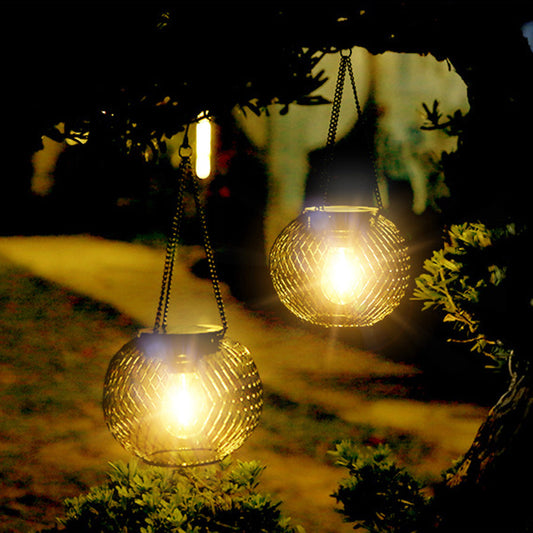 Solarleuchte für Außen – Rund oder Oval mit warmweißem LED-Licht