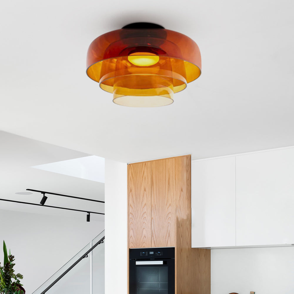 Moderne Design-Deckenleuchte aus Glas – stilvoller Akzent für jedes Interieur