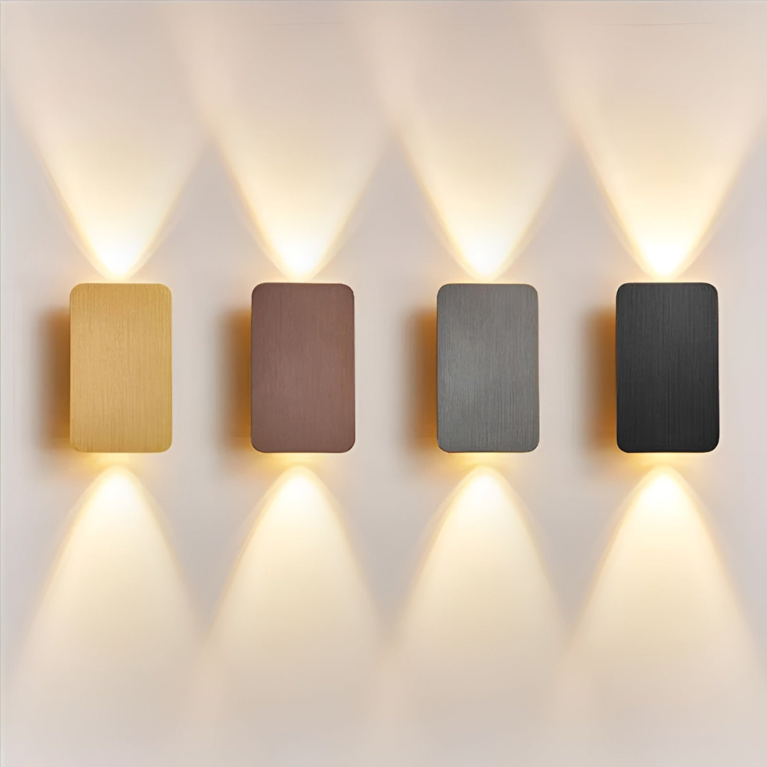 Minimalistische LED-Wandlampe für moderne Atmosphäre