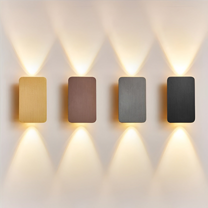 Minimalistische LED-Wandlampe für moderne Atmosphäre