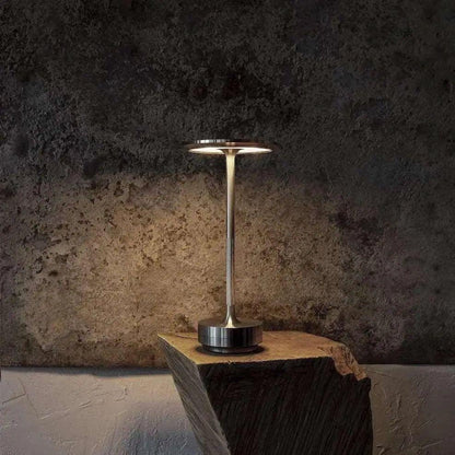Stilvolle kabellose Tischlampe mit Touch-Dimmer und Akku