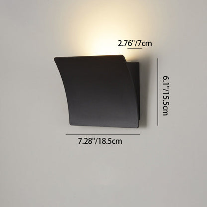 Minimalistische LED-Wandleuchte fürs Schlafzimmer – Schlicht, Modern und Funktional