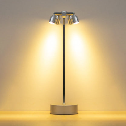 Stilvolle minimalistische LED-Tischlampe aus Eisen – erhältlich mit 1, 2 oder 4 Lichtpunkten