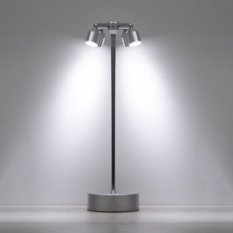Stilvolle minimalistische LED-Tischlampe aus Eisen – erhältlich mit 1, 2 oder 4 Lichtpunkten