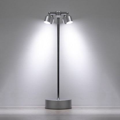 Stilvolle minimalistische LED-Tischlampe aus Eisen – erhältlich mit 1, 2 oder 4 Lichtpunkten