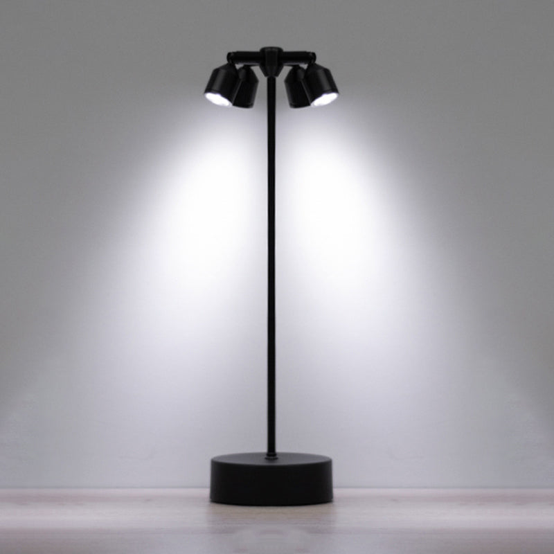 Stilvolle minimalistische LED-Tischlampe aus Eisen – erhältlich mit 1, 2 oder 4 Lichtpunkten