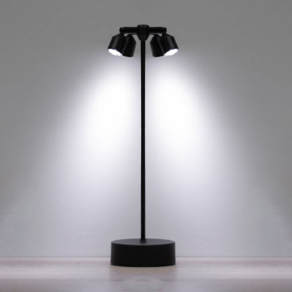 Stilvolle minimalistische LED-Tischlampe aus Eisen – erhältlich mit 1, 2 oder 4 Lichtpunkten