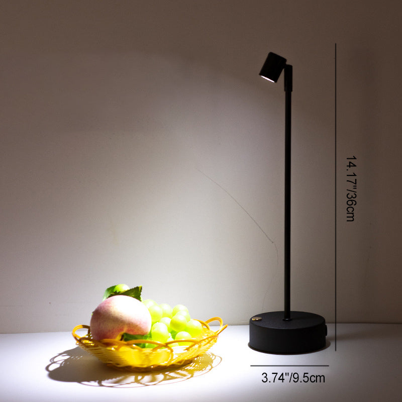 Stilvolle minimalistische LED-Tischlampe aus Eisen – erhältlich mit 1, 2 oder 4 Lichtpunkten