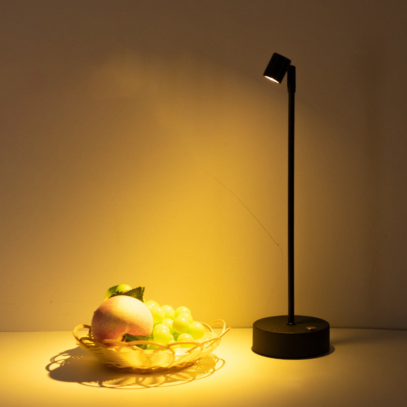 Stilvolle minimalistische LED-Tischlampe aus Eisen – erhältlich mit 1, 2 oder 4 Lichtpunkten